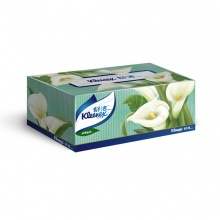 舒洁（Kleenex）抽纸纸巾 马蹄莲盒纸面巾纸 200抽