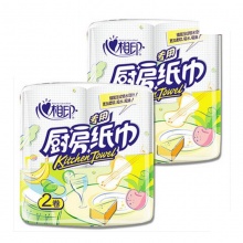心相印厨房用纸 75节卷纸*2粒