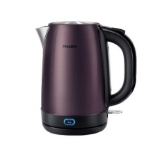 飞利浦（PHILIPS）电水壶 食品级不锈钢1.7L大容量防干烧带保温功能 HD9355